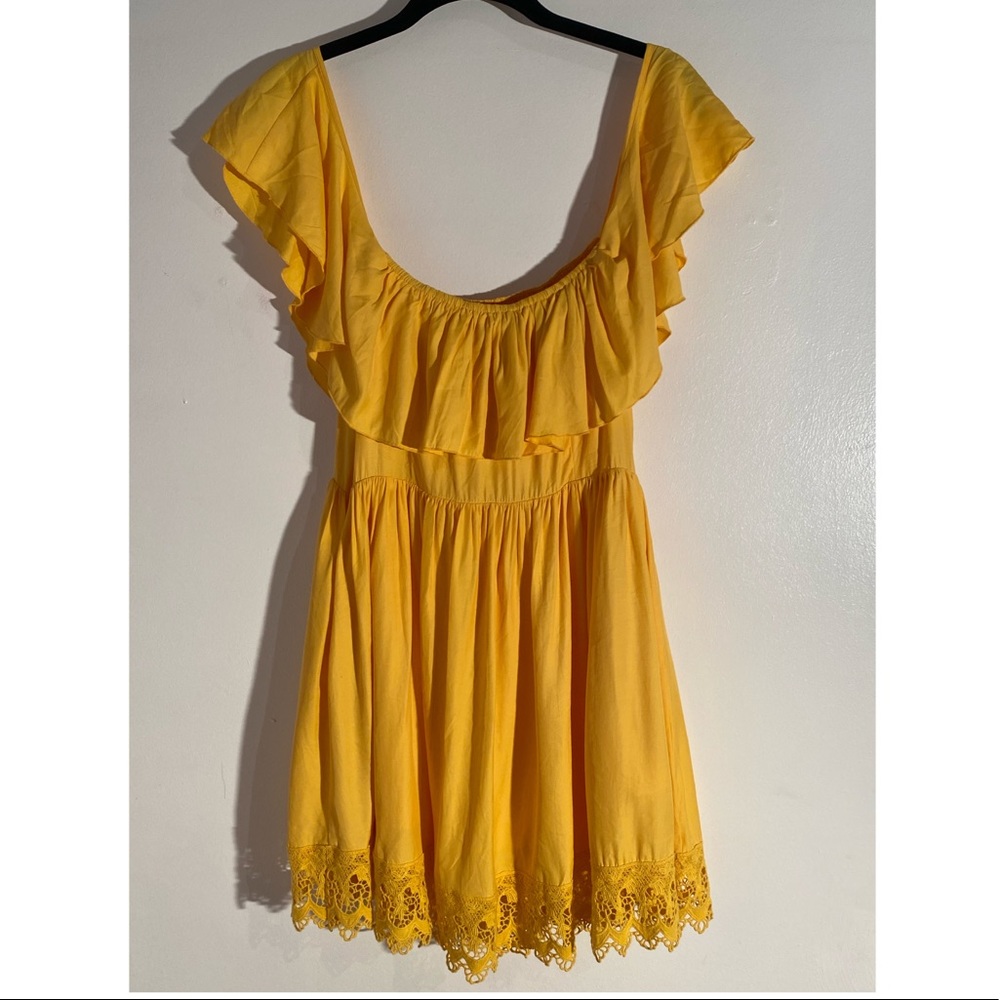 Lovers + Friends marigold summer dress NWT